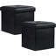 Repose-pieds en cuir Hattiesville-810669718