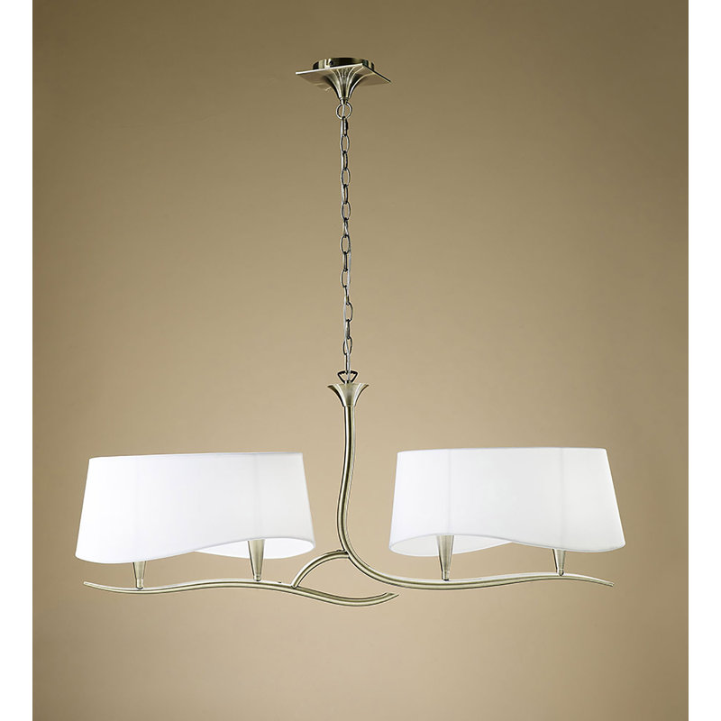 Combs 4 - Light Geometric Chandelier