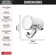 Clarifi Premium Shower Filter Attachment with Filter