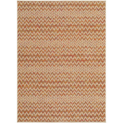Blunk Cottage Outdoor Machine Woven Area Rug CEE2301