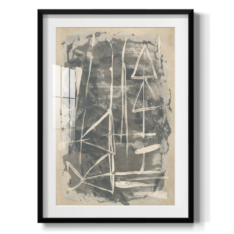 Petal Drift I - impression d'un cadre photo, Oui, Papier avec cadre noir