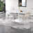 Modern Dining Table Sets(must Include Both Table And Chair), Mdf Marble Home