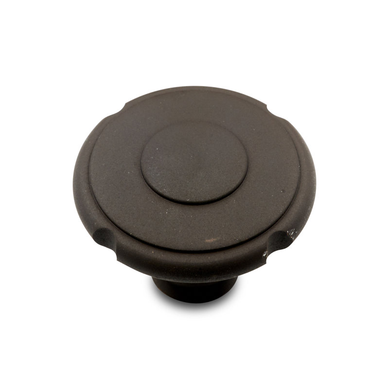 CK Series 1 1/2" Diameter Mushroom Knob, Oil Rubbed Bronze, Large