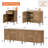 Aadham 94.5" W Manufactured Wood Sideboard-928054578