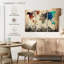 Abalone coloré, ensemble de 3 cartes du monde sur toile-516084623