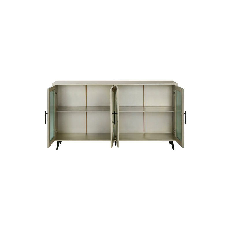 Jahvarni 59.8'' Console Table, Antique Gold