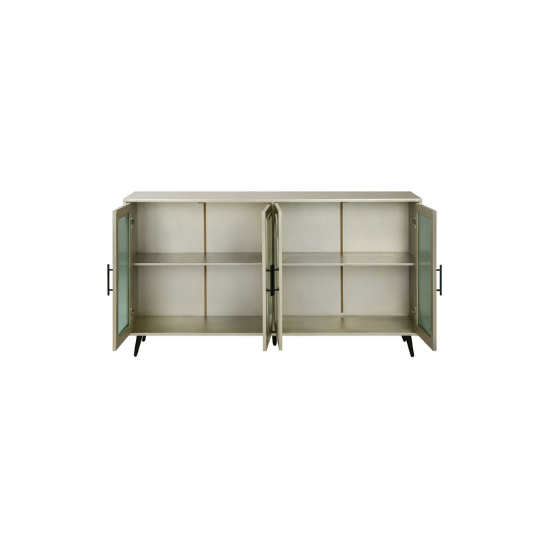 Jahvarni 59.8'' Console Table, Antique Gold