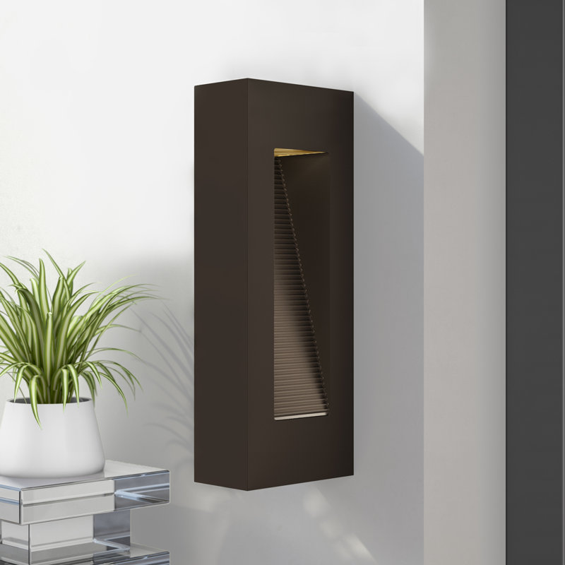 Luna 2 - Bulb Outdoor Flush Mount, Small, LED, Satin Black