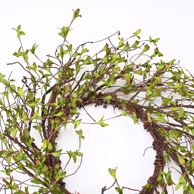 22" Handmade Spring Branch Wreath