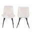 Aspen 5-Piece Casual Dining Set - Square Dining Table & Four Upholstered Diamond Fabric Chairs-308029738-308029732