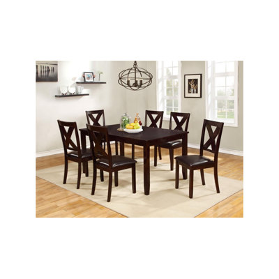 Clara, Stylish and Functional 7-Piece Dining Set