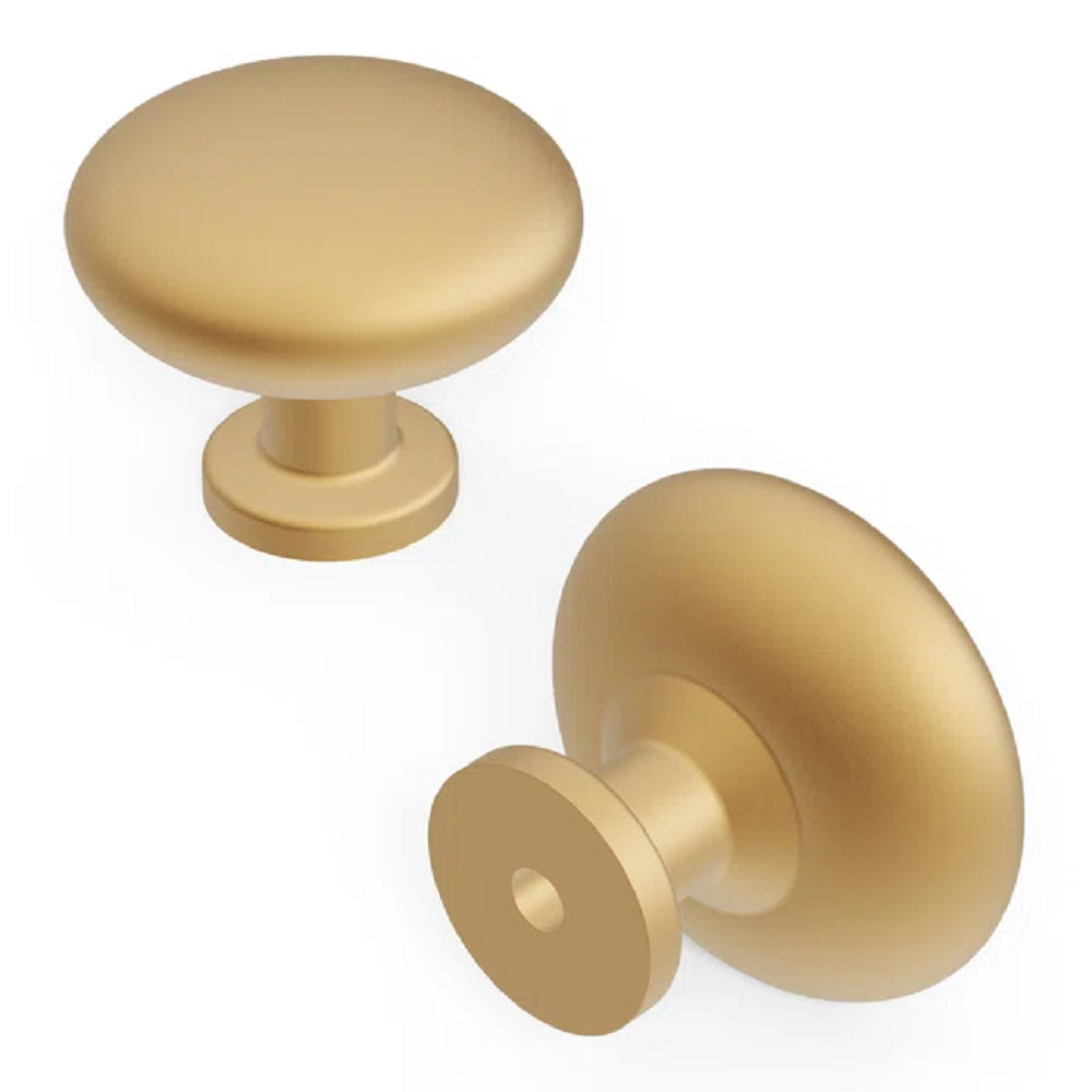 Hickory Hardware 1 Pack Solid Core Kitchen Cabinet Knobs, Luxury