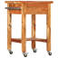 Mariestad Solid Wood Bar Cart