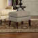 Andrew 24.5'' Wide Rectangle Standard Ottoman with Storage
