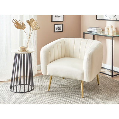 Jairo Velvet Barrel Chair