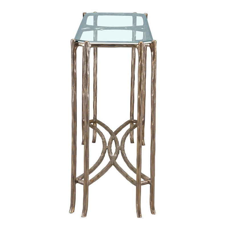 Monier 71'' W Glass Console Table
