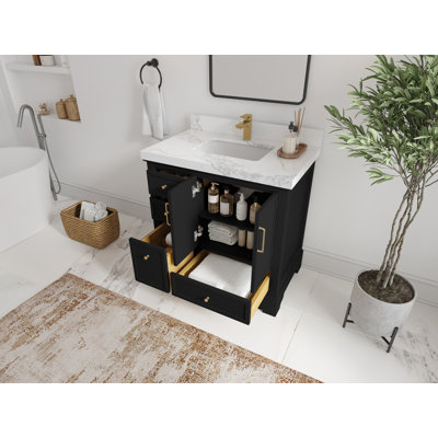 Alys 36'' Single Bathroom Vanity with Top