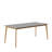 Dames Rectangular Outdoor Dining Table , 75 " W 35 " D
