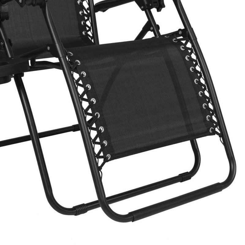Reclining Zero Gravity, Black