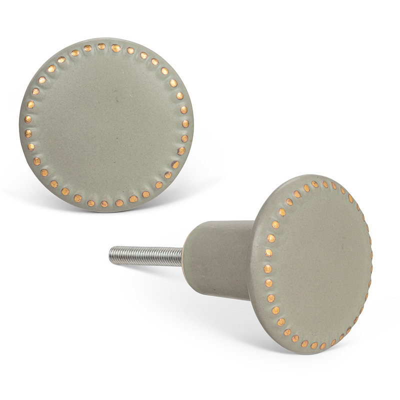 Bouton rond, Vert