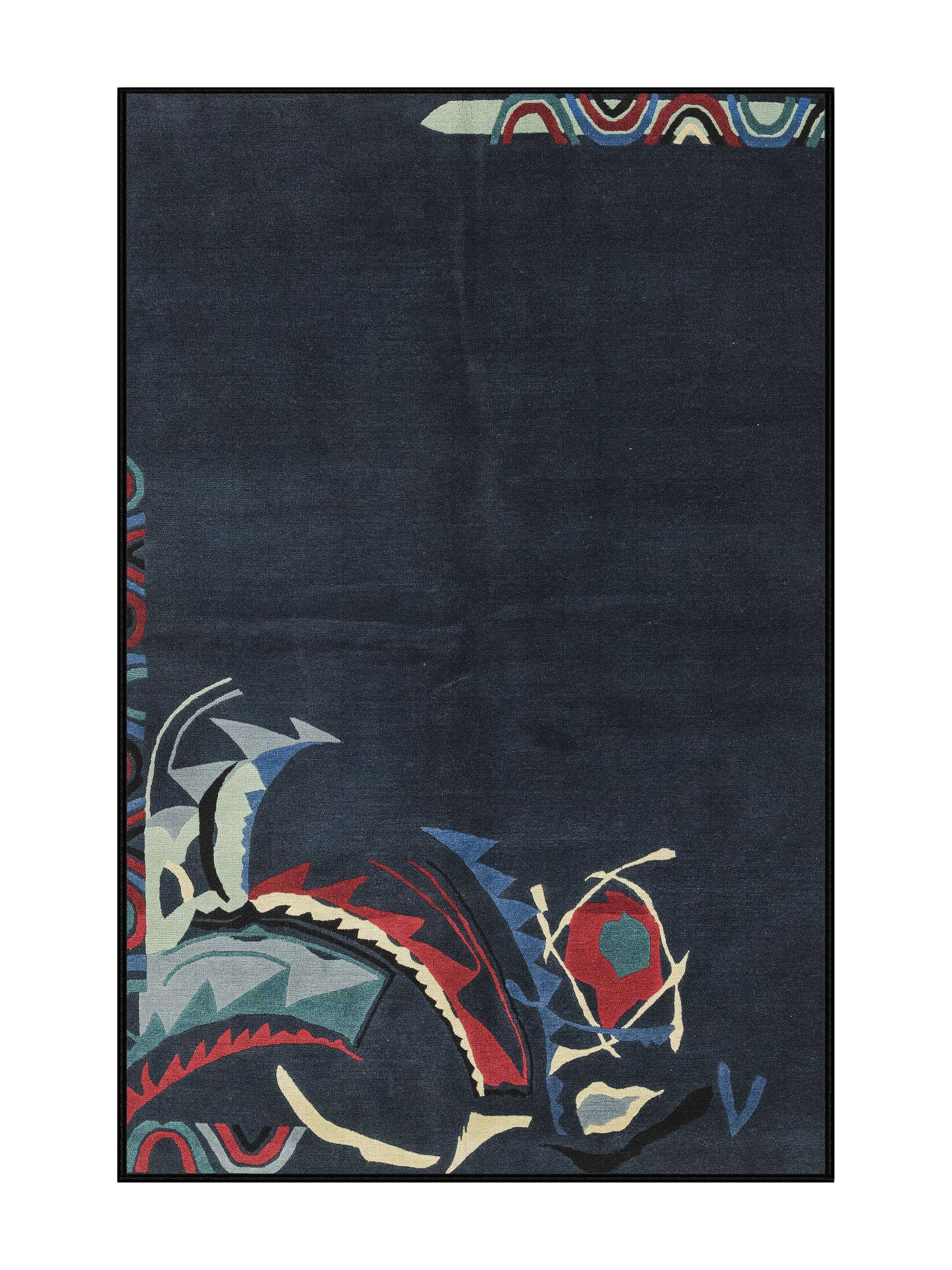 Foundry Select 100% Machine Washable Abstract 3144 Area Rug - Wayfair ...