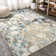 Dessens Marbled Abstract Blue/Beige Rug