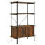 Ellaruth 130 cm H x 80 cm W Steel Geometric Bookcase-218407806