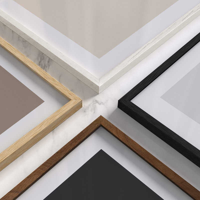 12x16 Beige Oak Wood Wall Picture Frame
