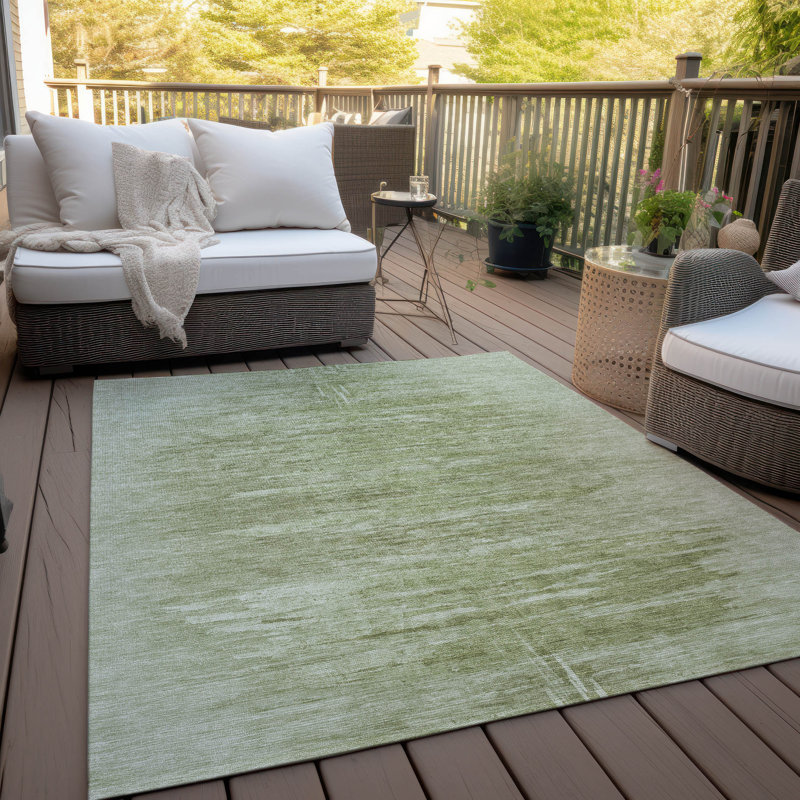 Winola Washable Indoor / Outdoor Rug, Rectangle 9' x 12'