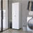 Broom Cabinet Lucin, Garage, White