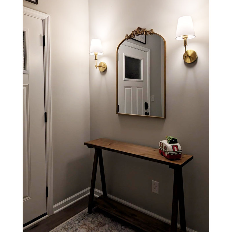 Miroir mural 27 × 19 orné de style baroque victorien