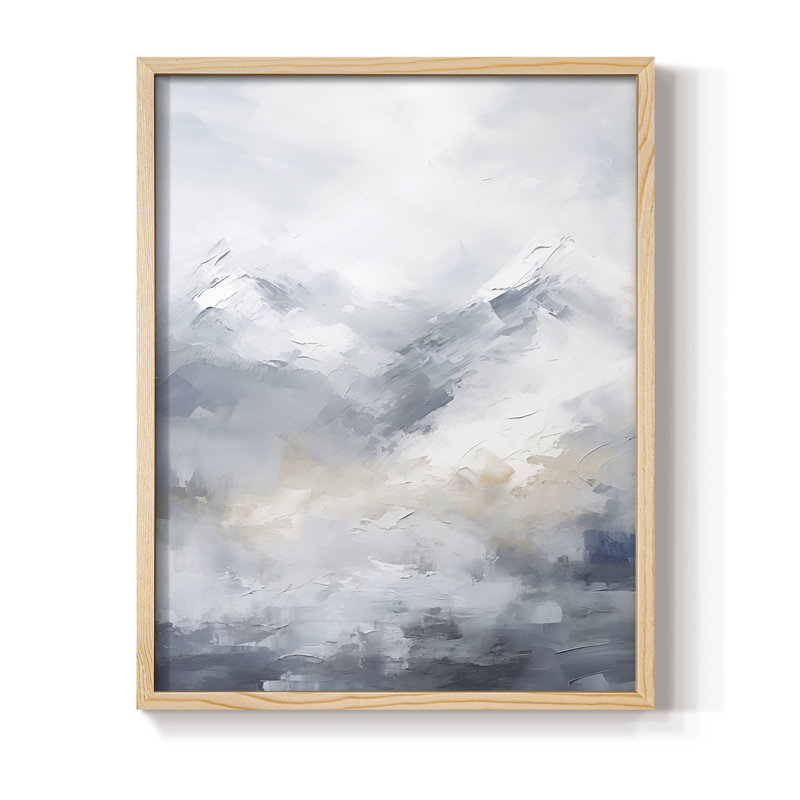 «LANDSCAPES Series CCxxxix», reproduction encadrée - bois massif, H 15 po x l 12 po