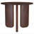Columbo Brown Round End Table