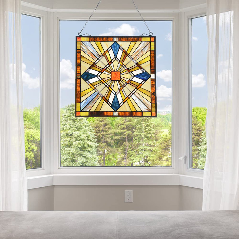 Panneau de vitrail Sun Catcher