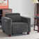 Cabrero High Leg Power Recliner Adjustable Headrest and USB A/C Charge Ports, Fabric HL128