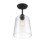 Barba 1-Light Dimmable Semi-Flush Mount