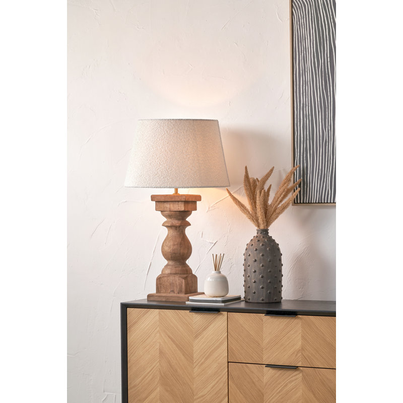 Wood Lamp Base Lamp