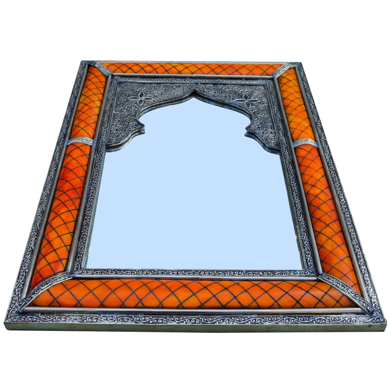 Flat Bone Wall Mirror