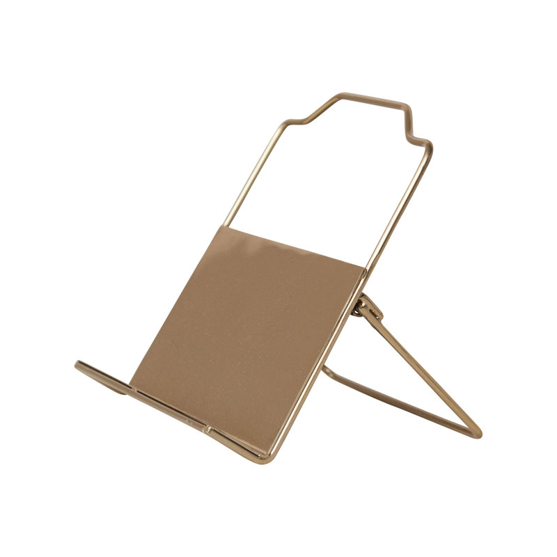Porte-livre pliable en métal