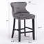 Tabourets de bar en velours-946461043