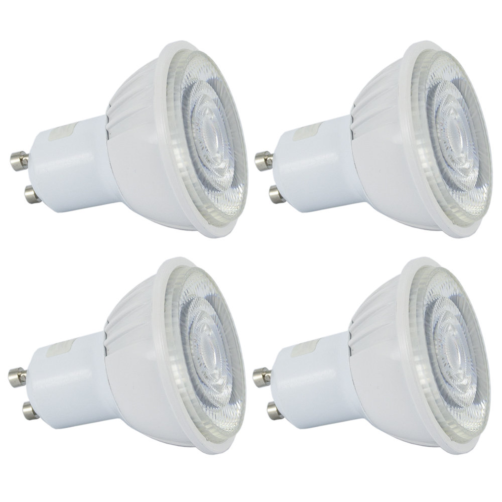 SunLight2®Builders Edition, GU10 Single CCT 3000K, 35°Beam Angle, White Finish. (Set of 4) SunLight2