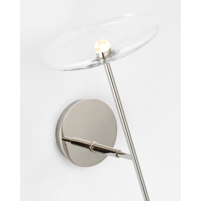 Calvino 1 - Light LED Wallchiere, Polished Nickel