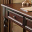 Table de chevet en bois massif avec tiroirs-1155507314-1155507312