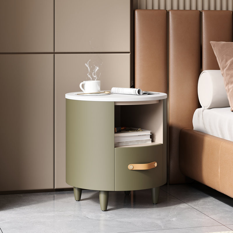 Table de chevet Modern, Vert