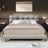 Aspia Upholstered Cookie-Shaped Platform Bed-274645169