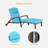 Outdoor Chaise Lounge Set with Cushions-96079110