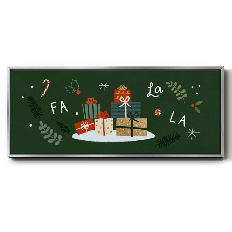 «Little St. Nick Collection», toile encadrée, H 20 po x l 50 po