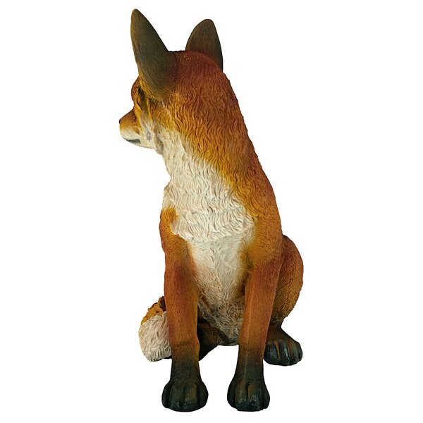 Design Toscano Woodie, the Woodland Fox Garden Statue & Reviews | Wayfair