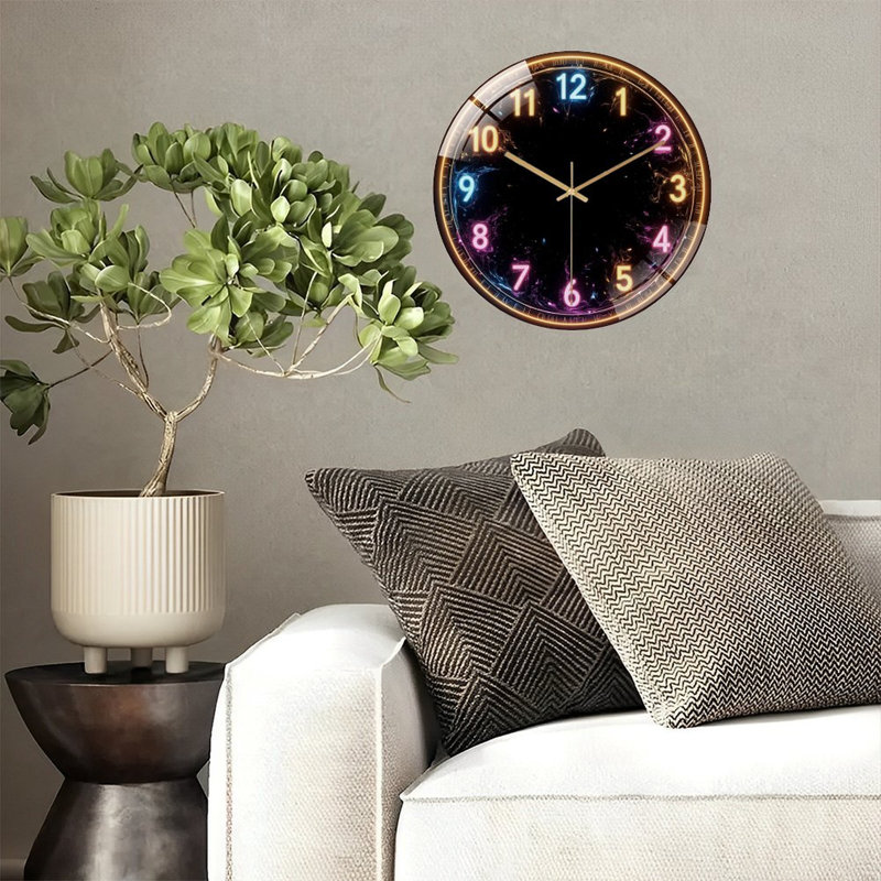 Horloge murale 12 po