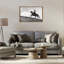 «Cowboy Racing Up Slope», art mural encadré par Danita Delimont-562706095-562706096